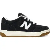New Balance 480 Kids Lace Sneakers Black Black 33 EU 33 EU Pojat