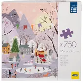 Peliko 750 Kylä joulupalapeli
