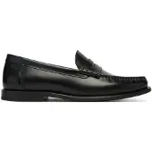 BOSS for man. 50557750 Tevan black leather shoes (42), Flat, None, Casual