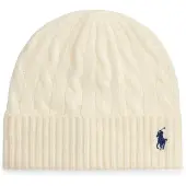 Ralph Lauren Wool Blend-Wool Cashmere Cbl Bn - Cream - ONE SIZE