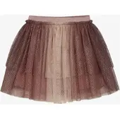 Minymo Skirt W. Glitter - Pink - 92