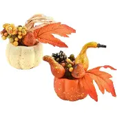 Hobby Hall ZOOMPIL Keinotekoinen muovinen Halloween kurpitsat 2 kpl