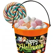 Hobby Hall Halloween "temppu tai hoito" -ämpäri kahvalla