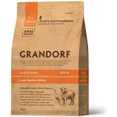 GRANDORF Lammas- ja kalkkunaruoka kaikkien rotujen pennuille , 3kg