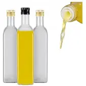 Hobby Hall 10x Marasca pulloa 500 ml mekkoannostelija oliiviöljylle, etikalle