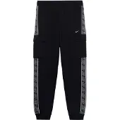 Nike Housut 'CLUB+' musta / valkoinen