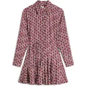 Tommy Hilfiger Vis Twill Ls Mini Dress - Multi/patterned - 38