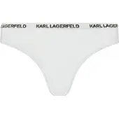 Karl Lagerfeld Stringit valkoinen