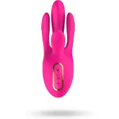 Sustainable Pleasure Pink Vibe With Finger Function 3 Motors