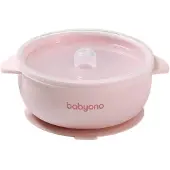 Babyono Liukumaton lautanen kannella , vaaleanpunainen