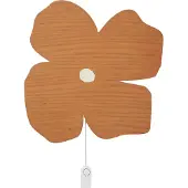 Ferm Living Seinälamppu - Runous - 37 cm - Brown Clay - - OneSize - Lamput
