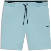 BOSS for man. 50543091 Shorts Zone blue (S), Casual, Polyester