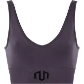 MOROTAI Urheilurintaliivit 'Naikan' tummanvioletti / musta