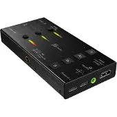 J5CREATE Dual HDMI Video Capture, 2 HDMI–USB-C, Virransyöttö 60 W