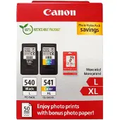 Canon PG-540XL & CL-541XL + (50 sivua valoku