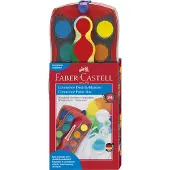 Faber-Castell - Connector paint box 24 colours red