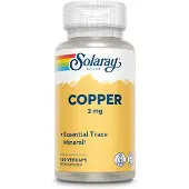 Solaray Kupari - 100 veg. kapselia