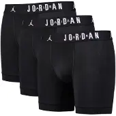 Jordan Bokserishortsit 'Flight' musta / valkoinen