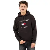 Tommy Hilfiger Tommy Embro Flag Hoodie - Brown - M