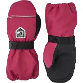 Hestra Kids' Wool Terry - Mitt Fuchsia Lasketteluhanskat 4