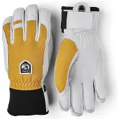 Hestra Army Leather Patrol - 5 Finger Mustard Lasketteluhanskat 8