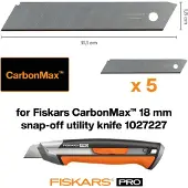 Fiskars Terä CarbonMax 1027232; 5 kpl.