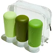 Muitomas Travel Bottles 3pcs Toilett Laukku