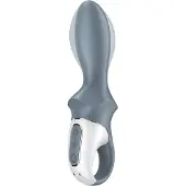 Satisfyer Air Pump Booty 1 Grey Anaalidildo vibraattorilla