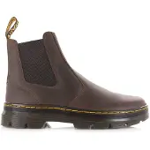 Dr. Martens unisex. 25978207 Brown Embury Leather Ankle Boots (42), Flat, None, Casual, Classic