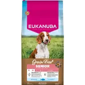 Eukanuba 12kg Senior Small & Medium Breed Grain Free merikala