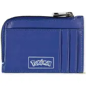 Poromagia Pokemon Card Holder Blue Pikachu Wallet