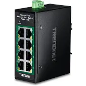 Trendnet TI-PELC80, Hallitsematon, Fast Ethernet (10/100), Täysin kaksipuolinen, Power over Ethernet -tuki, Seinäkiinnitteinen