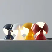 Stilnovo Pöytävalaisin , Buonanotte, Keltainen, Olohuone, Metalli, Design