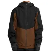 Volcom Brighton Full Zip Takki brown Koko L