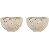 Sagaform - Ditte Kulho 12x7 cm 2 kpl Beige/Burgundi