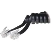 S/CONN S-Impuls phone cable - 10 m - black - Musta - 10m