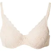 Chantelle Floral Touch Covering Memory T-Shirt Bra - Beige - 80 D