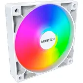 Montech GF120 PWM, Tuuletinmoduuli, 12 cm, 720 RPM, 1760 RPM, Valkoinen (GF120 ARGB PWM (W))