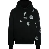 ESTEEM Collegepaita ' Silent Motion Moon Oversized ' musta