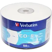 Verbatim DataLife CD-R 700MB/80min, 52x, printable, spindle, 50kpl