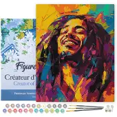 Figure'd Art numeromaalaus Reggae Street