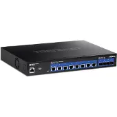 Trendnet TEG-7124WS, Hallittu, L2/L3/L4, 10G Ethernet (100/1000/10000), Täysin kaksipuolinen, Telineasennus, 1U
