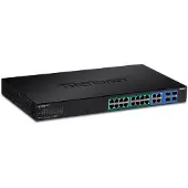 Trendnet TPE-1620WSF, Hallittu, L2/L3, Gigabit Ethernet (10/100/1000), Power over Ethernet -tuki, Telineasennus, 1U