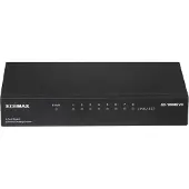 Edimax GS-1008E V2, Hallitsematon, Gigabit Ethernet (10/100/1000), Seinäkiinnitteinen