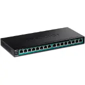Trendnet TPE-TG161H, Gigabit Ethernet (10/100/1000), Power over Ethernet -tuki, Telineasennus