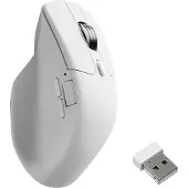 Keychron M6 - PixArt 3950 (8K Polling Rate), langaton hiiri, 30 000 DPI, valkoinen