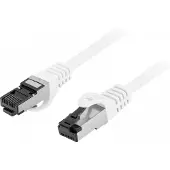 Lanberg PCF8-10CU-0100-W, 1 m, Cat8.1, S/FTP (S-STP), RJ-45, RJ-45, Valkoinen