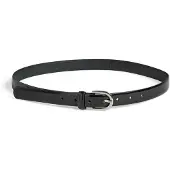 Pieces Pcestina Leather Jeans Belt Noos - Black - 90
