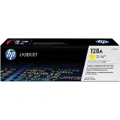 HP 128A Värikasetti keltainen