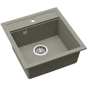 AquaSanita Kiviallas HELIKA Tesa SQT100-220W, lämmin betoniväri.